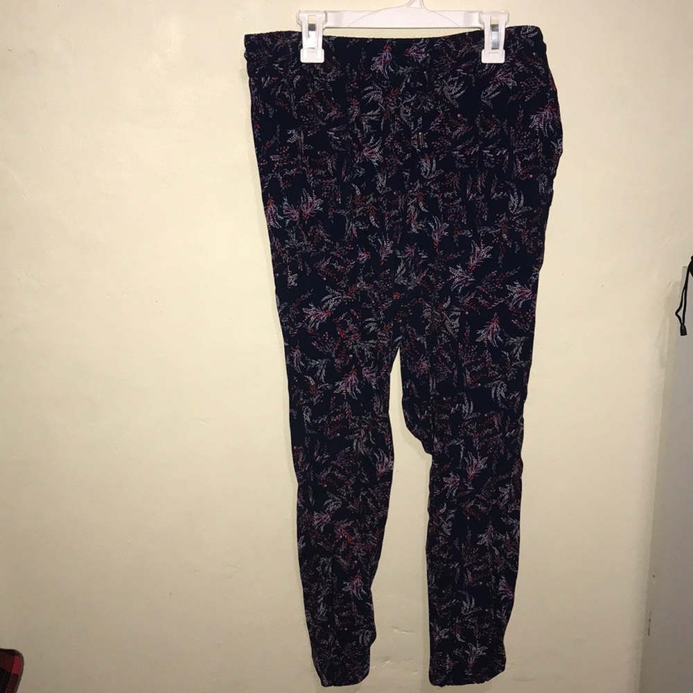 dark purple patterned joggers!